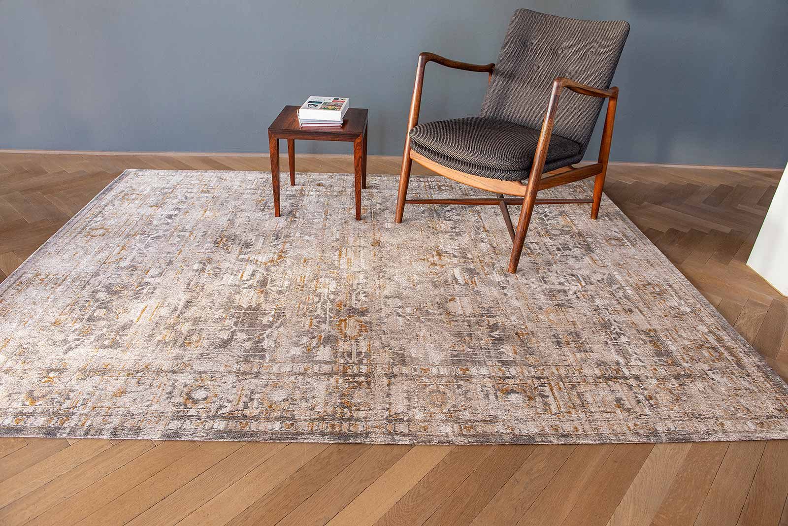 teppich Louis De Poortere LX 8884 Antiquarian Ushak Suleiman Grey interior