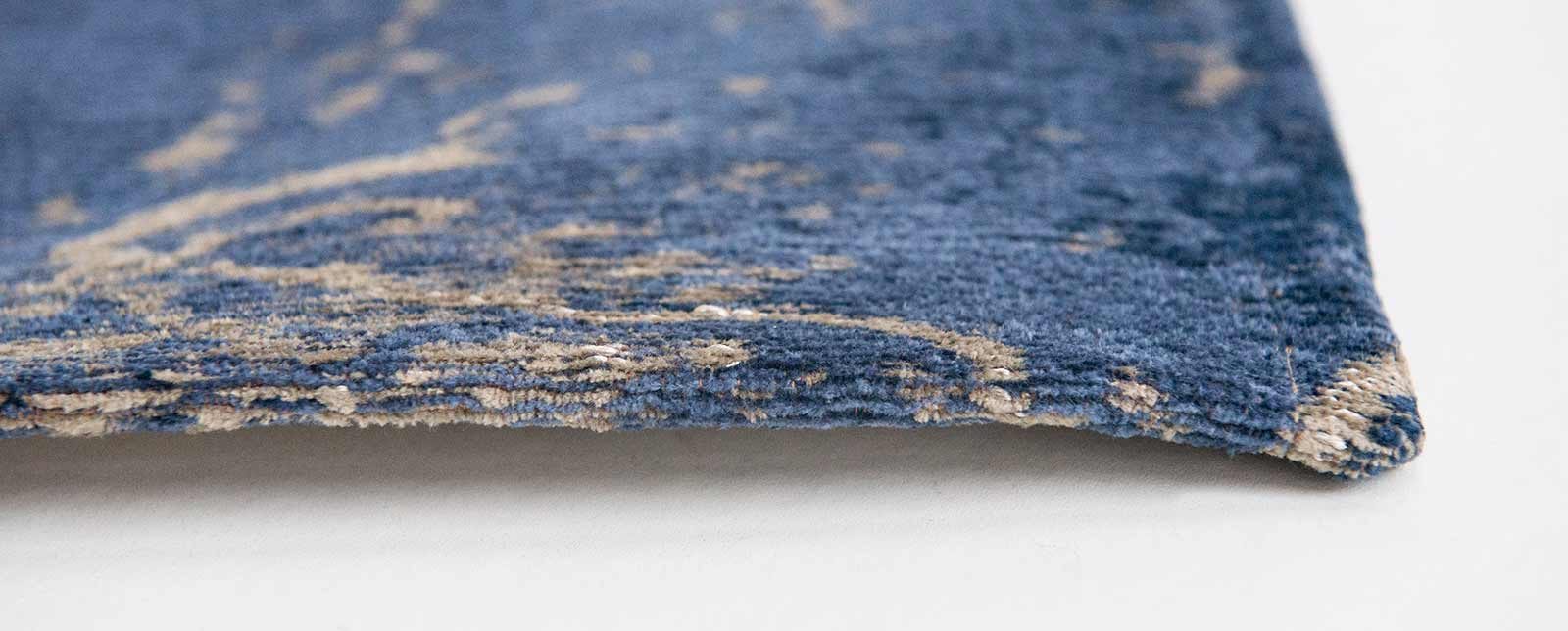 teppich Louis De Poortere LX8629 Mad Men Cracks Abyss Blue side