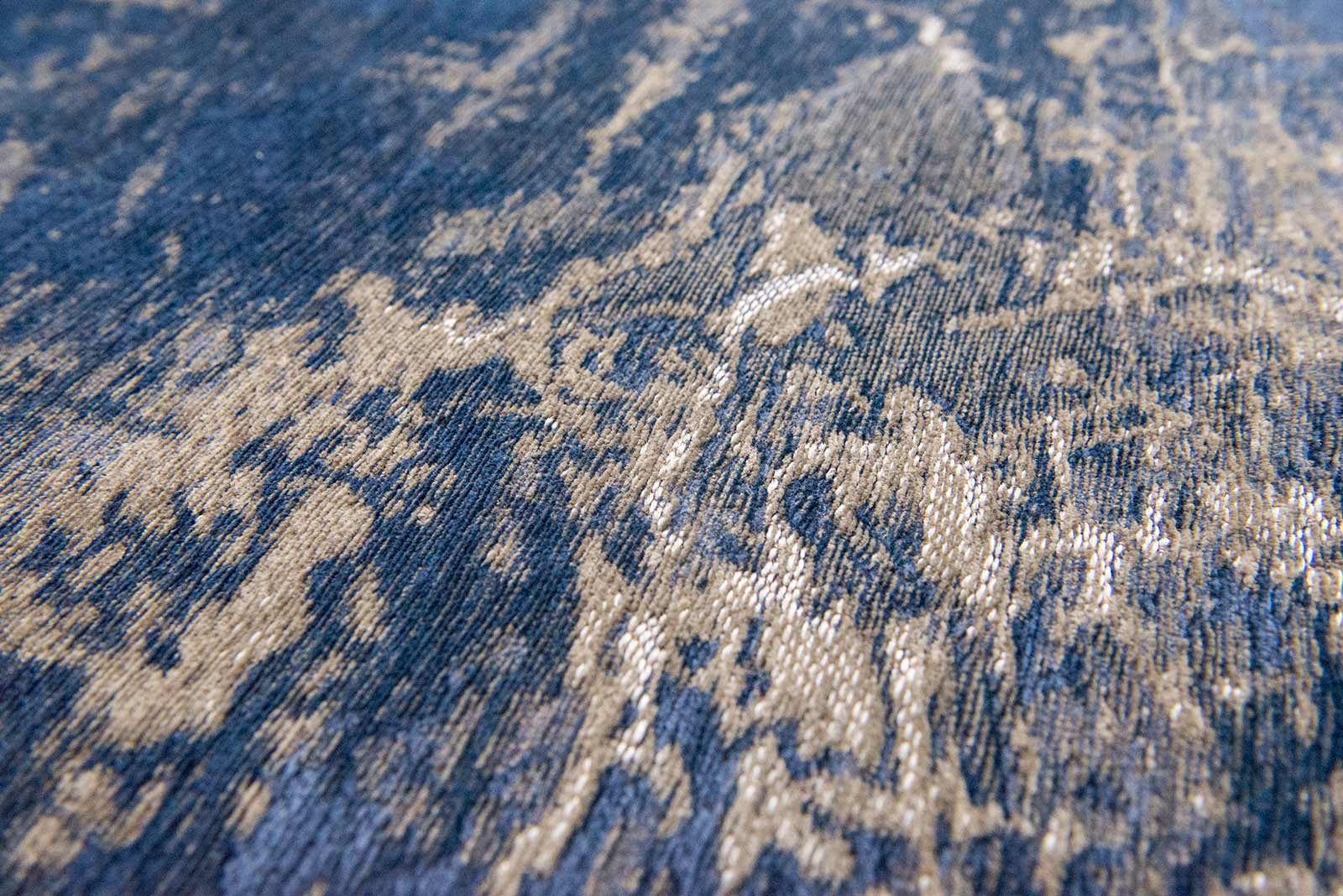 teppich Louis De Poortere LX8629 Mad Men Cracks Abyss Blue zoom