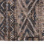 Louis De Poortere teppich LX 9113 Antiquarian Kilim Black Rabat corner