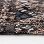 Louis De Poortere teppich LX 9113 Antiquarian Kilim Black Rabat side