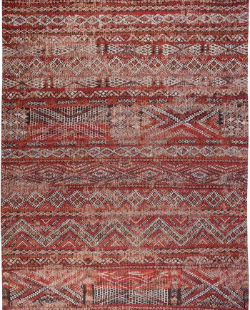 Louis De Poortere teppich LX 9115 Antiquarian Kilim Fez Red