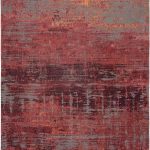Louis De Poortere teppich LX 9125 Atlantic Streaks Nassau Red