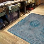 teppich Louis De Poortere LX 8255 Fading World Medaillon Grey Turquoise interior 2