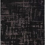 Louis De Poortere teppich LX 9200 Structures Baobab Black Water