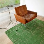 Louis De Poortere teppich LX 9202 Structures Baobab Perrier Green interior 2