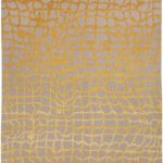 Louis De Poortere teppich LX 9205 Mad Men Dedalo Yellow Scarab
