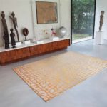 Louis De Poortere teppich LX 9205 Mad Men Dedalo Yellow Scarab interior 1