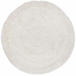 Lorena Canals Woolable Teppich Arctic Circle Sheep White Round WO ARCTIC WH 1