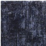 Asiatic Kuza abstract navy rug 2