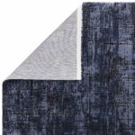 Asiatic Kuza abstract navy rug 3