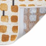 Louis De Poortere teppich Craft Cobblestone 9346 Peach Party back