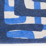 Louis De Poortere teppich Craft Kuba 9336 Ultramarine corner