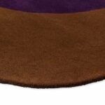 Orla Kiely Flower Spot Chestnut Violet 158401 E