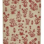 Sanderson Woodland Glade Linen Russet Brown 146801 A