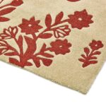 Sanderson Woodland Glade Linen Russet Brown 146801 E