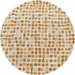 Louis De Poortere Craft Cobblestone 9346 Peach Party round