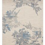 Calvin Klein Teppich Enchanting CK005 ECH01 IVGBL IVORY GREY BLUE 8x10 099446869685