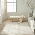 Calvin Klein Teppich Irradiant CK024 IRR02 IVORY 5X7 099446129567 interior 3