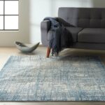 Calvin Klein Teppich Rush CK950 CK950 IVBLU IVORY BLUE 5X7 099446756480 interior 1 C