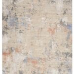 Nourison Teppich Abstract Hues ABH01 BGEGY BEIGE GREY 5X8 099446905956