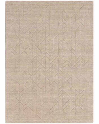 Nourison Teppich Alessia ALE01 BEIGE 5x8 099446901958