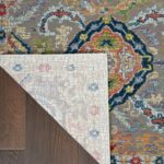 Nourison Teppich Ankara Global ANR12 GRYMT GREY MULTI 5x8 099446498205 CRB C