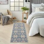 Nourison Teppich Ankara Global ANR16 NVMTC NAVY MULTICOLOR 2x8 099446855671 interior 1