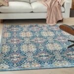 Nourison Teppich Ankara Global ANR16 NVMTC NAVY MULTICOLOR 5X8 099446855701 interior 1