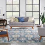 Nourison Teppich Ankara Global ANR16 NVMTC NAVY MULTICOLOR 8x10 099446855749 interior 3