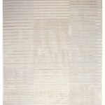 Nourison Teppich Brush Strokes BSK04 BGESV BEIGE SILVER 8x10 099446899156