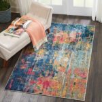 Nourison Teppich Celestial CES09 BLYEL 4x6 099446408914 interior2