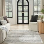 Nourison Teppich Glitz GLZ10 CRMGY CREAM GREY 5x7 099446904058 interior 3
