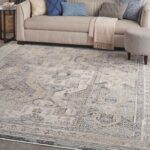 Nourison Teppich Lynx LNX01 IVCHA IVORY CHARCOAL 12x16 099446082725 interior 1