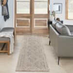Nourison Teppich Lynx LNX01 IVGBL IVORY GREY BLUE 2x8 099446081704 interior 1