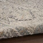 Nourison Teppich Lynx LNX01 IVGBL IVORY GREY BLUE 5x8 099446082169 TX01