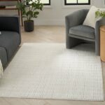 Nourison Teppich Modern Comfort MNC03 IVGRY IVORY GREY 5x7 099446902160 interior 1