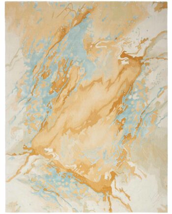 Nourison Teppich Prismatic PRS36 SNDBL SAND BLUE 8x10 099446900920