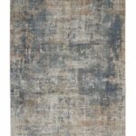Nourison Teppich Quarry QUA02 BLBGE BLUE BEIGE 5x7 099446746207