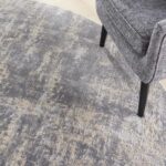 Nourison Teppich Rustic Textures RUS01 IVSIL IVORY SILVER 8XRND 099446835888 interior 2