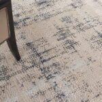 Nourison Teppich Rustic Textures RUS06 IVBLU IVORY BLUE 8XRND 099446835970 interior 2