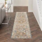 Nourison Teppich Sahar SHR01 BLUE 2x10 099446022417 interior 1