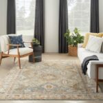 Nourison Teppich Sahar SHR01 BLUE 8x10 099446025425 interior 3