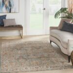 Nourison Teppich Sahar SHR03 BLUE 5x8 099446025234 interior 1