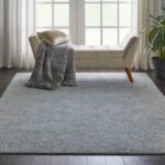 Nourison Teppich Silk Shadows SHA18 GRYBL GREY BLUE 6X8 099446451101 interior 1 C