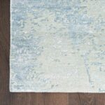 Nourison Teppich Silk Shadows SHA22 BLUGN BLUE GREEN 8X10 099446020659 CR