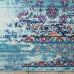Nourison Teppich Vintage Kashan VKA02 BLUE 5x7 099446455345 CR01