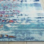 Nourison Teppich Vintage Kashan VKA02 BLUE 5x7 099446455345 DT01