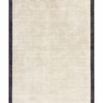 Asiatic Teppich Blade Border Putty Charcoal new new