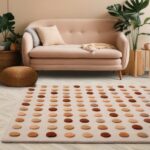 Asiatic Teppich Dotty Earth interior new square
